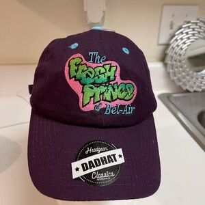 Nostalgia Purple Dad Hat with Vibrant Logo inisex